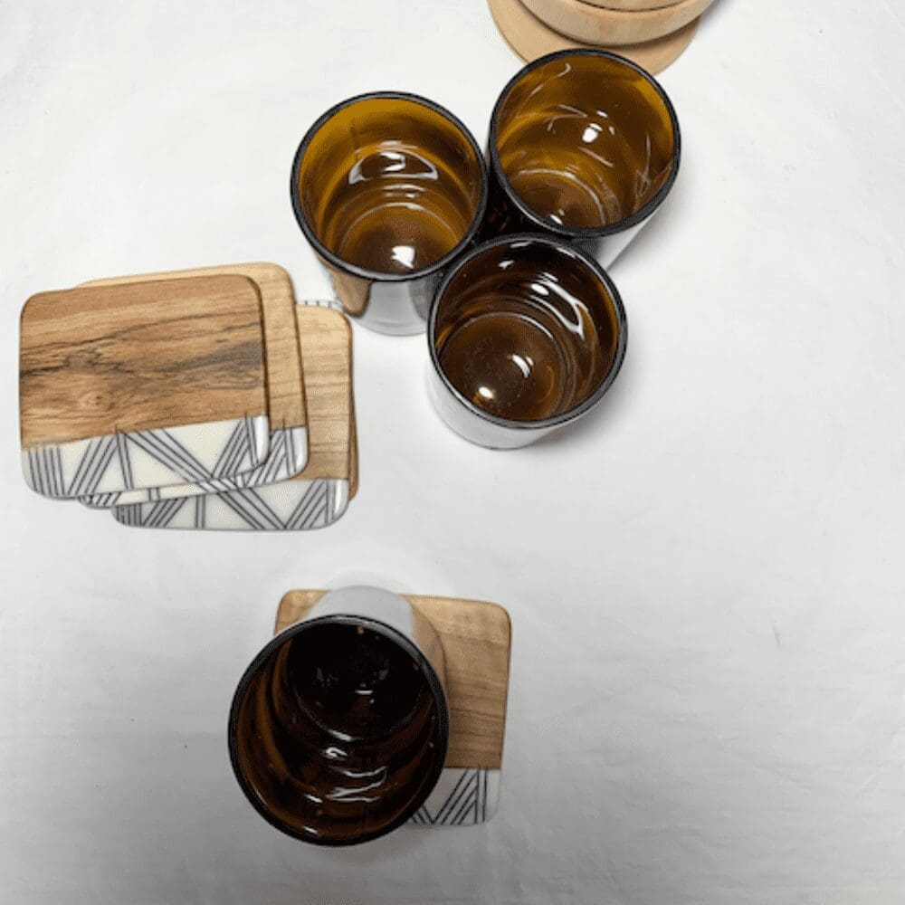 Brown Drinking Tumblers