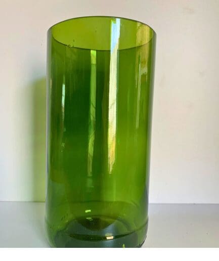 Tall Plain Green Drinking Tumbler