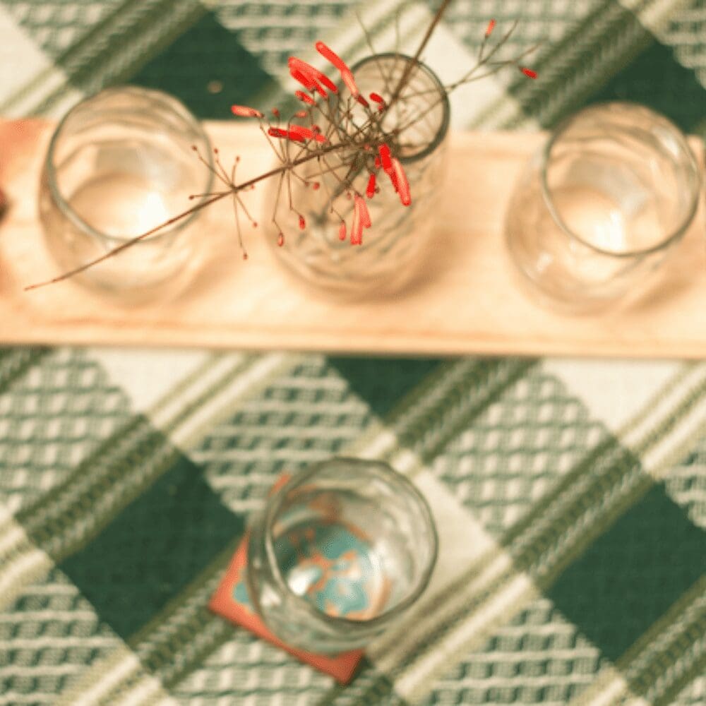 Clear Butlers Triple Sec tumblers